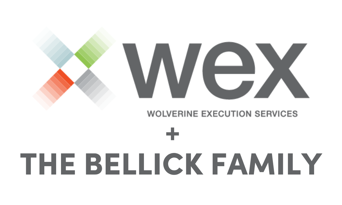 wex + the bellick family logo dash sponsor